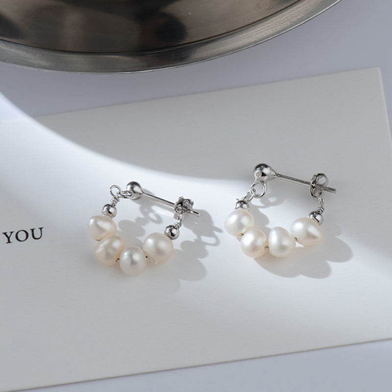 DMBO2301 Boucles d'oreilles des moments doux