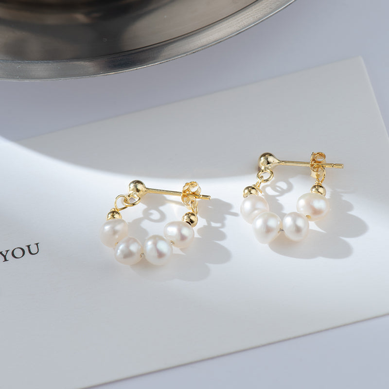 DMBO2301 Boucles d'oreilles des moments doux