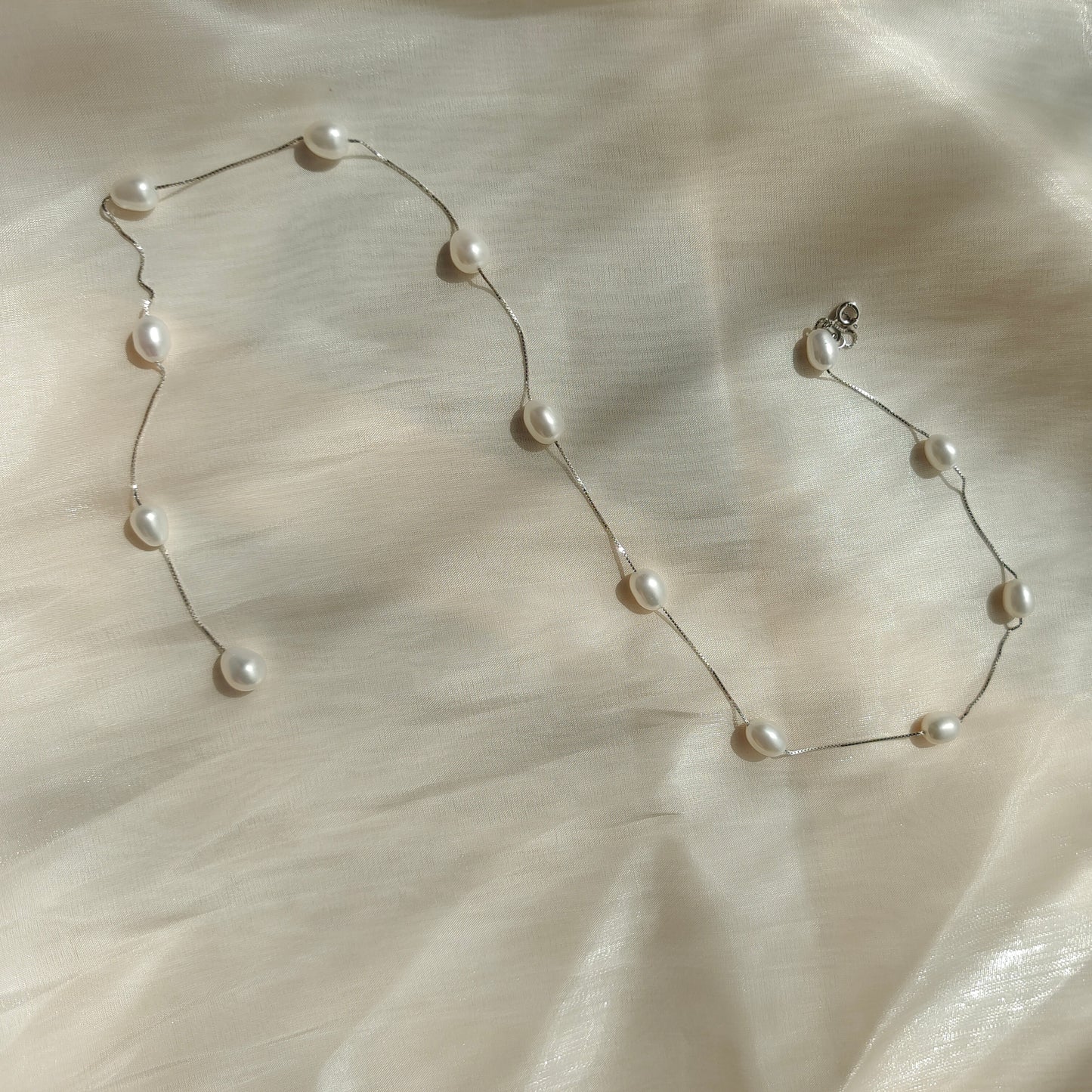 DMCL2301 Collier de perles naturelles multifonctionnelle
