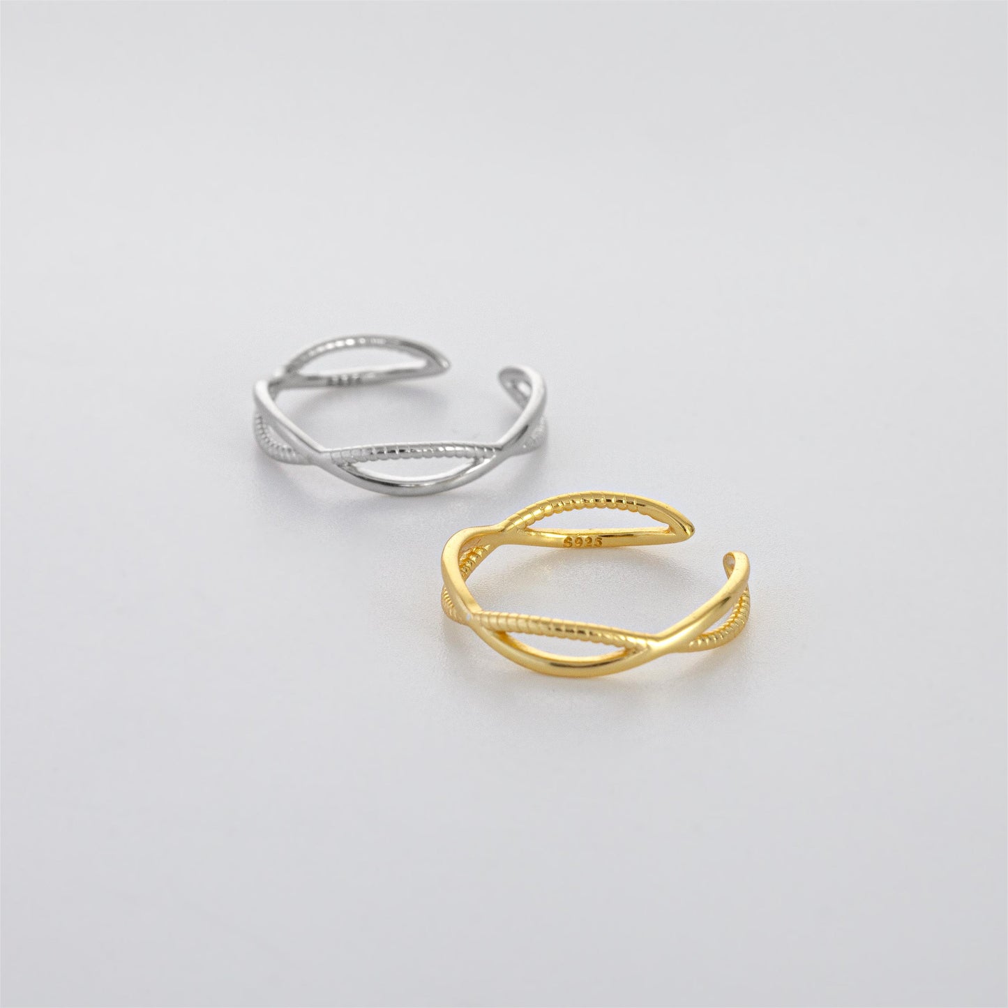 LMBG2302 Bague à la forme infini
