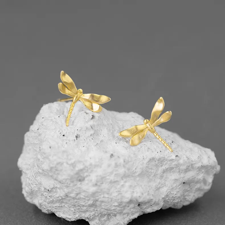 RABO2305 Boucles d'oreilles en forme de libellule